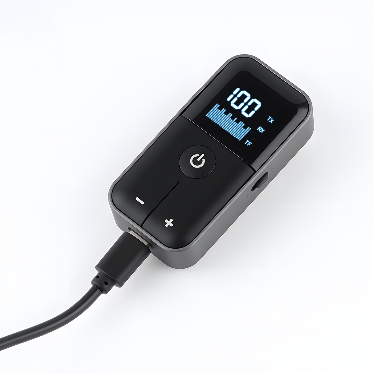 Wireless Audio Transmitter Receiver Car Home Lapel Clip Bluetooth 5.4 Adapter