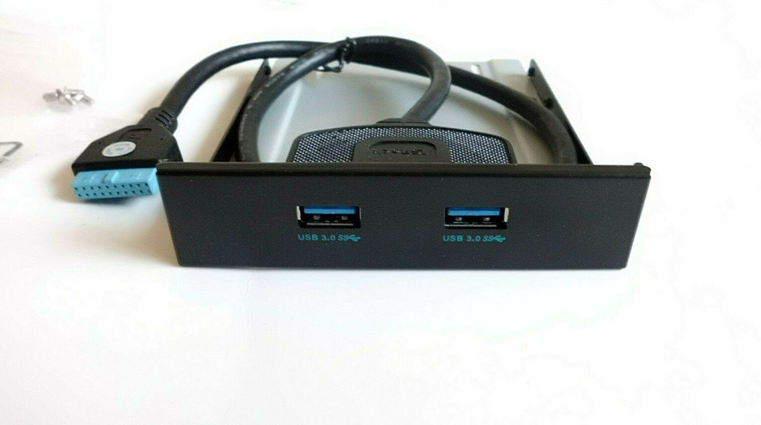2 Ports USB 3.0 20 Pins 3.5 Inch Metal Front Panel 2.5″ SSD Space with 22″ cable