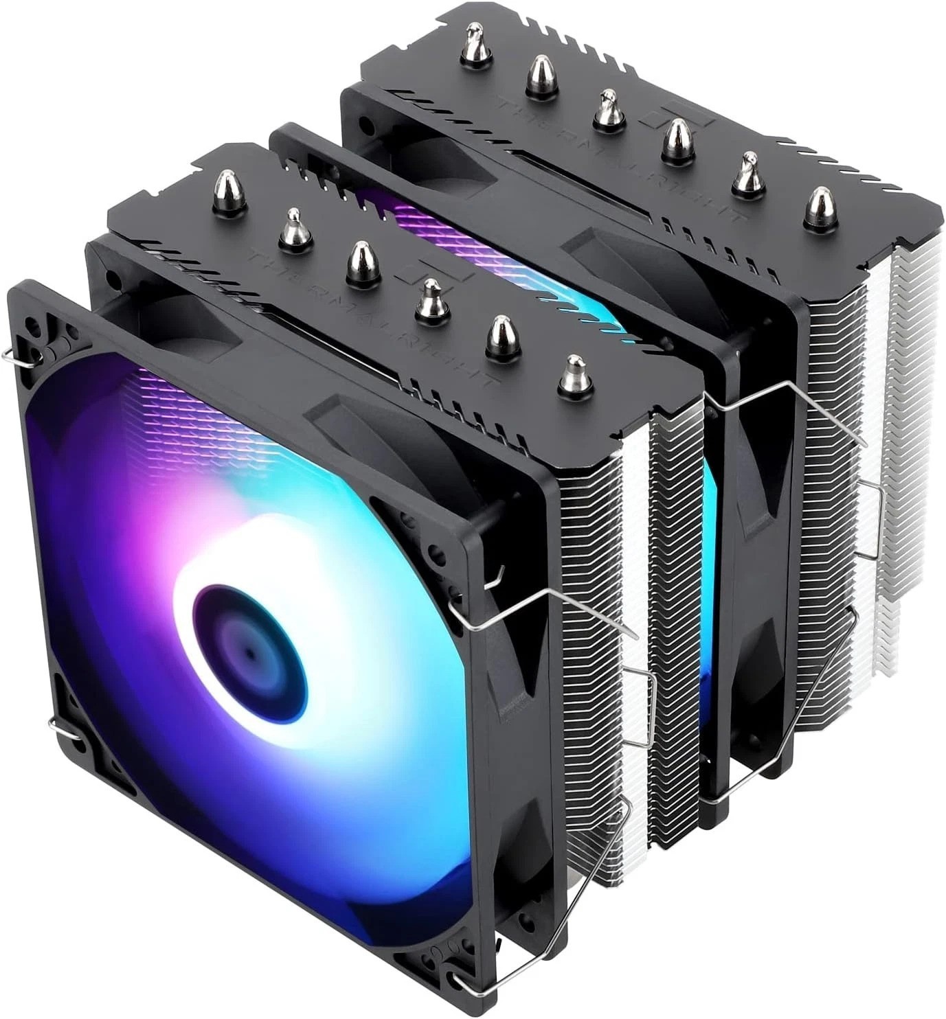 Ultra-Quiet Peerless Assassin 120 SE ARGB CPU Air Cooler with Dual Fans & 66 CFM
