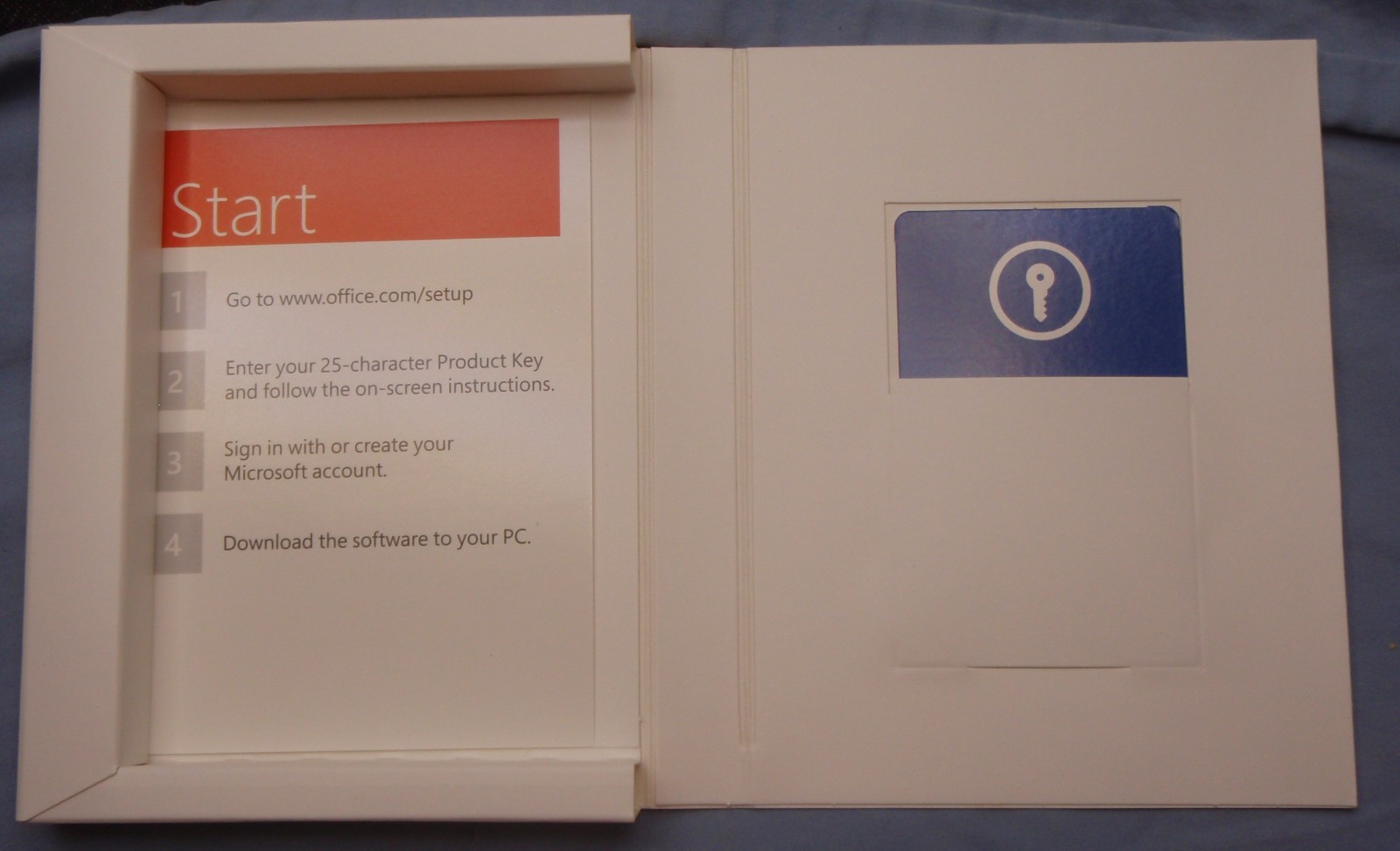Microsoft Word 2013 Product Key Card – US Ship