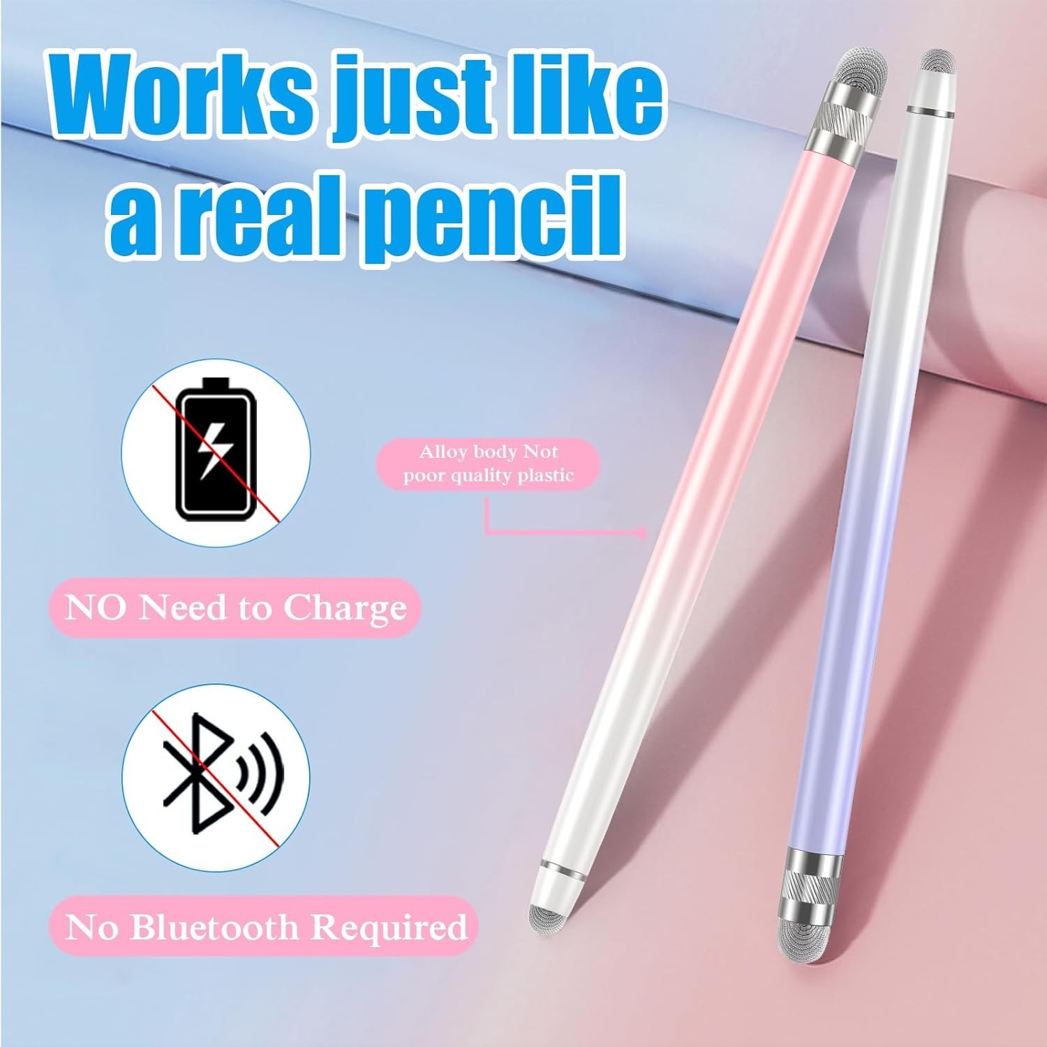 Universal Stylus Pen Set for Touchscreen Devices – Scratch-Proof & Easy Use