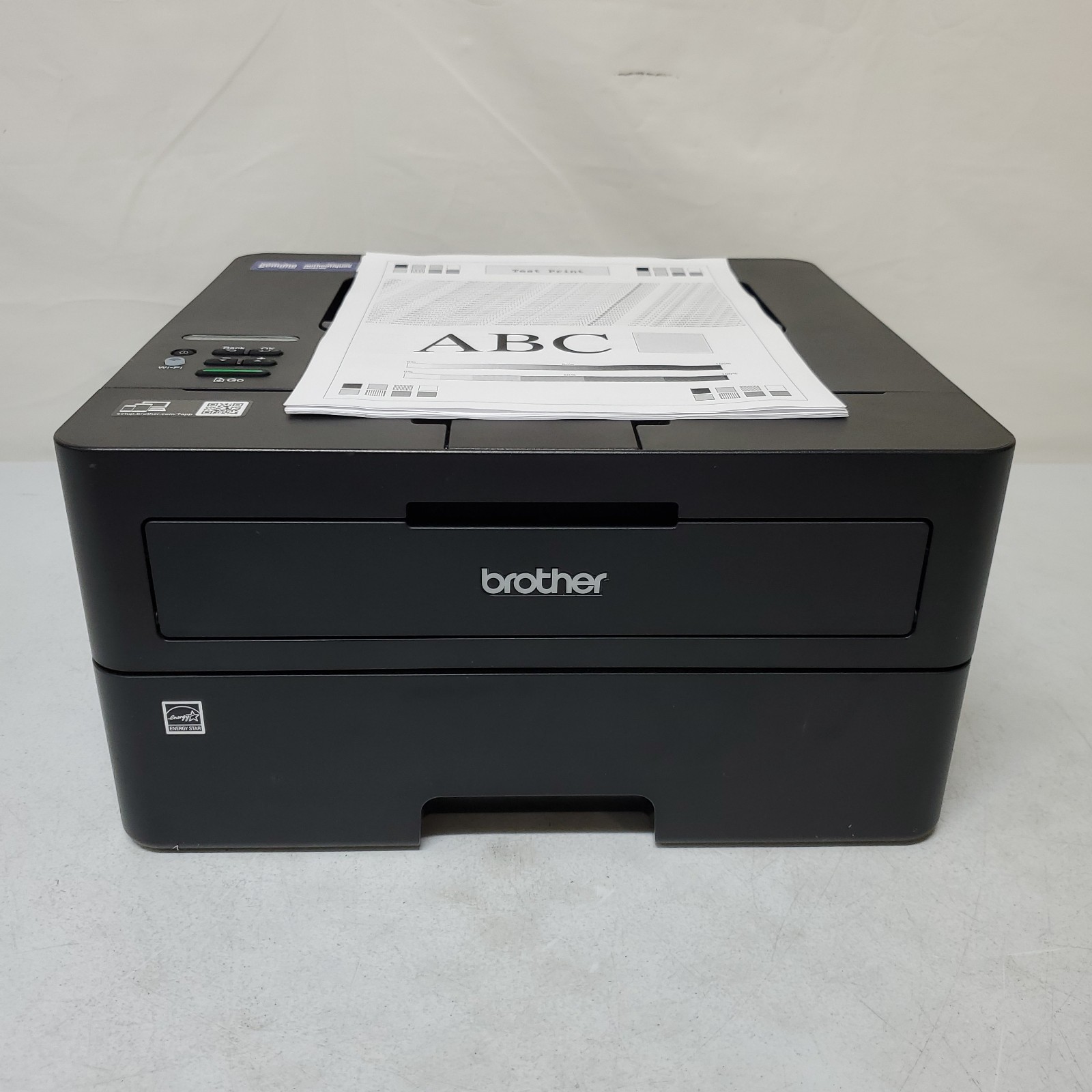 Brother HL-L2460DW Black White Laser Printer 750 Pg Ct LOW USE W/Toner Wi-Fi