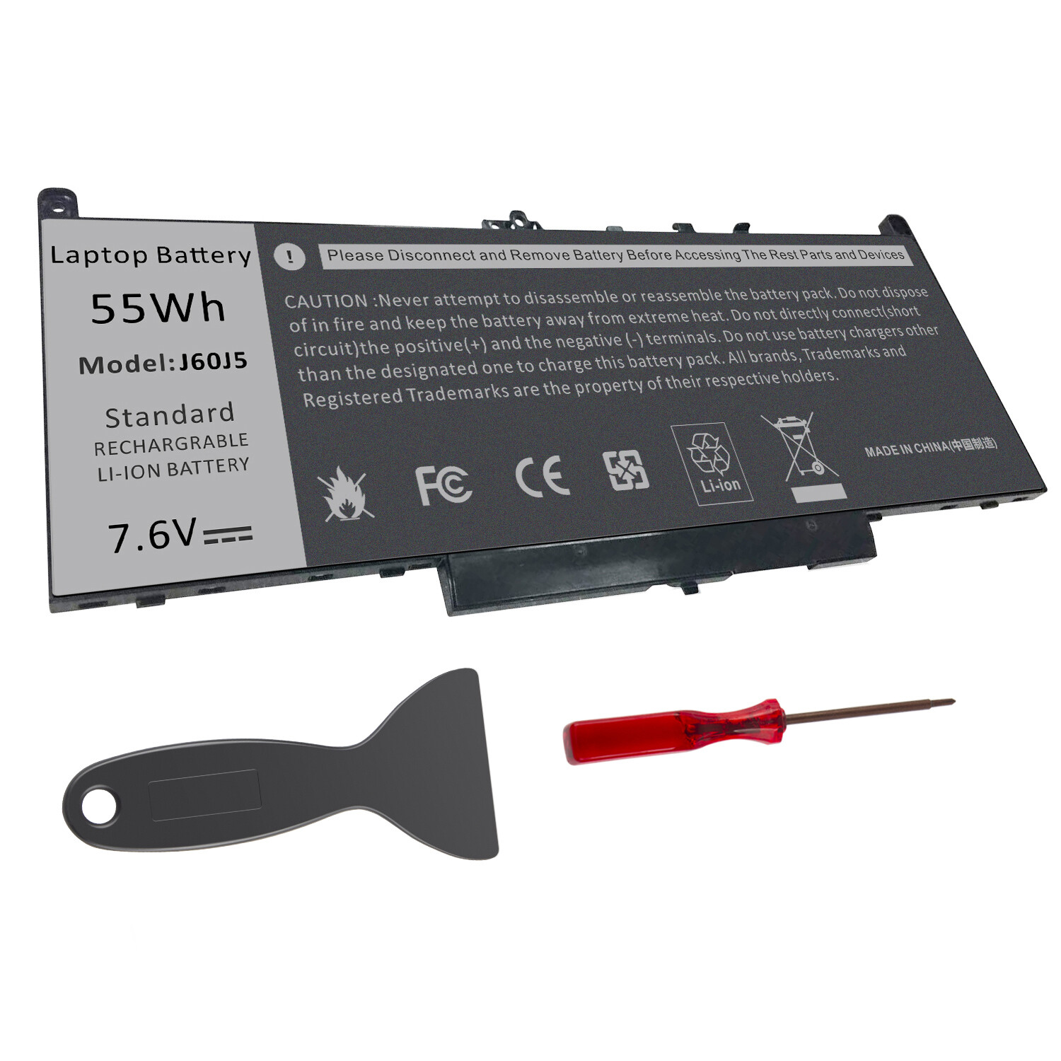 Battery For Dell Latitude E7270 E7470 Series Laptop J60J5 R1V85 451-BBSX 451 US