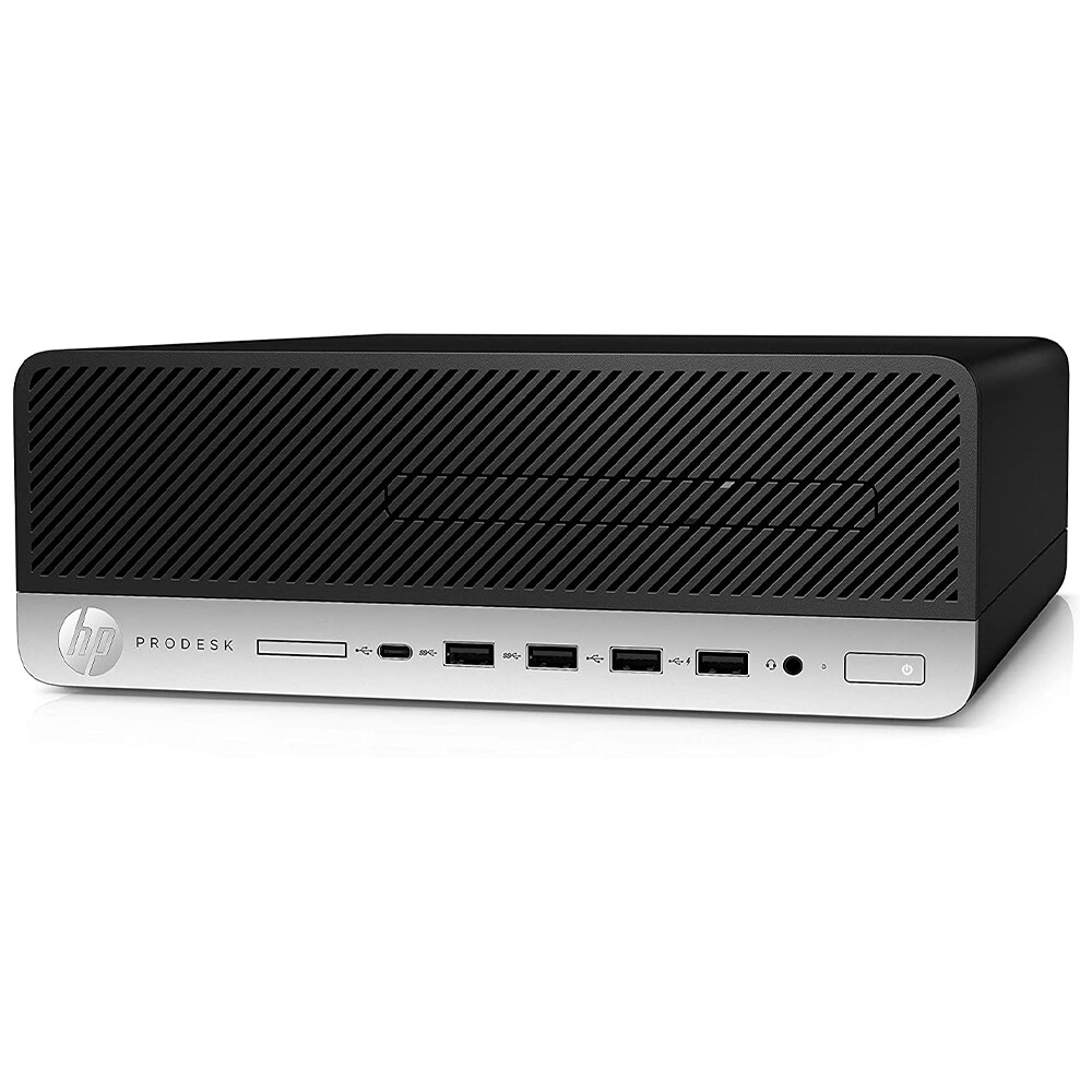 HP Windows 11 Pro Desktop Computer 16GB RAM 256GB NVMe SSD SFF DVD/RW Wi-Fi