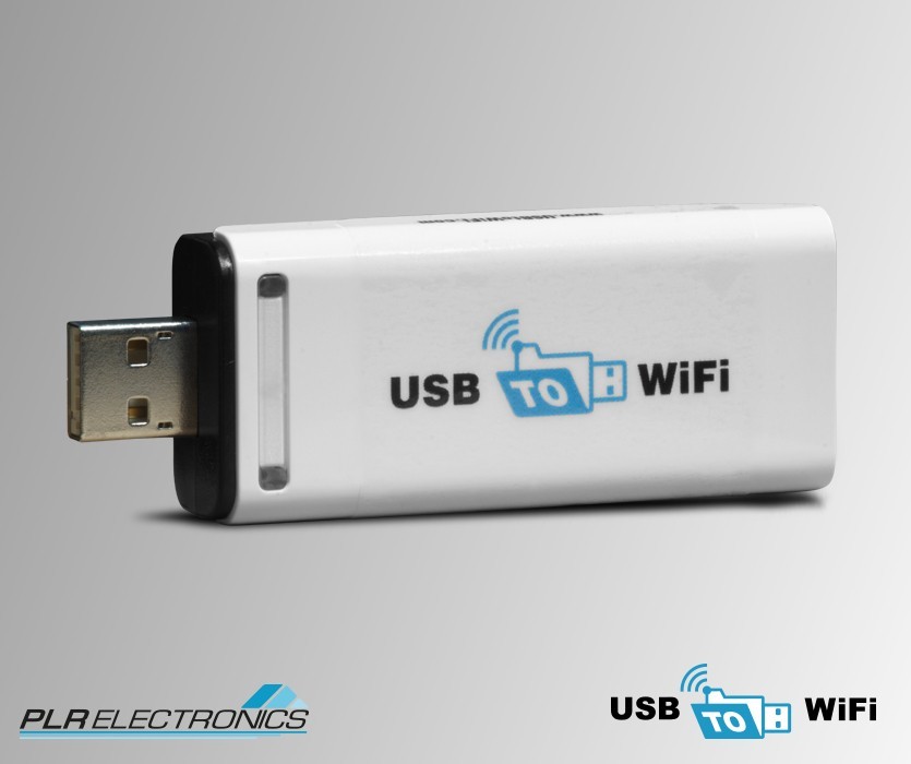 PLR Electronics USB To WiFi Wireless USB Media Data Stick Floppy Emulator