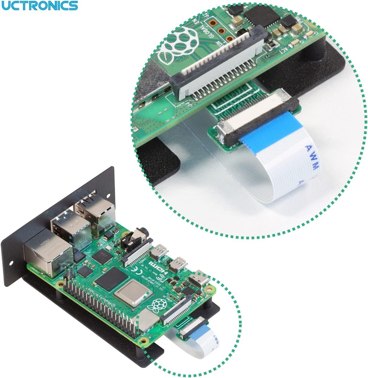 Micro SD Male to Female Flexible Extender – 15cm for Raspberry Pi & 3D Printers