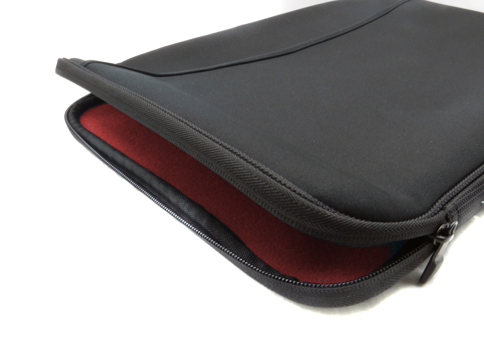 Logitech 16 Inch Notebook Laptop Sleeve Bag Pouch Handle Case Cover BLACK & RED