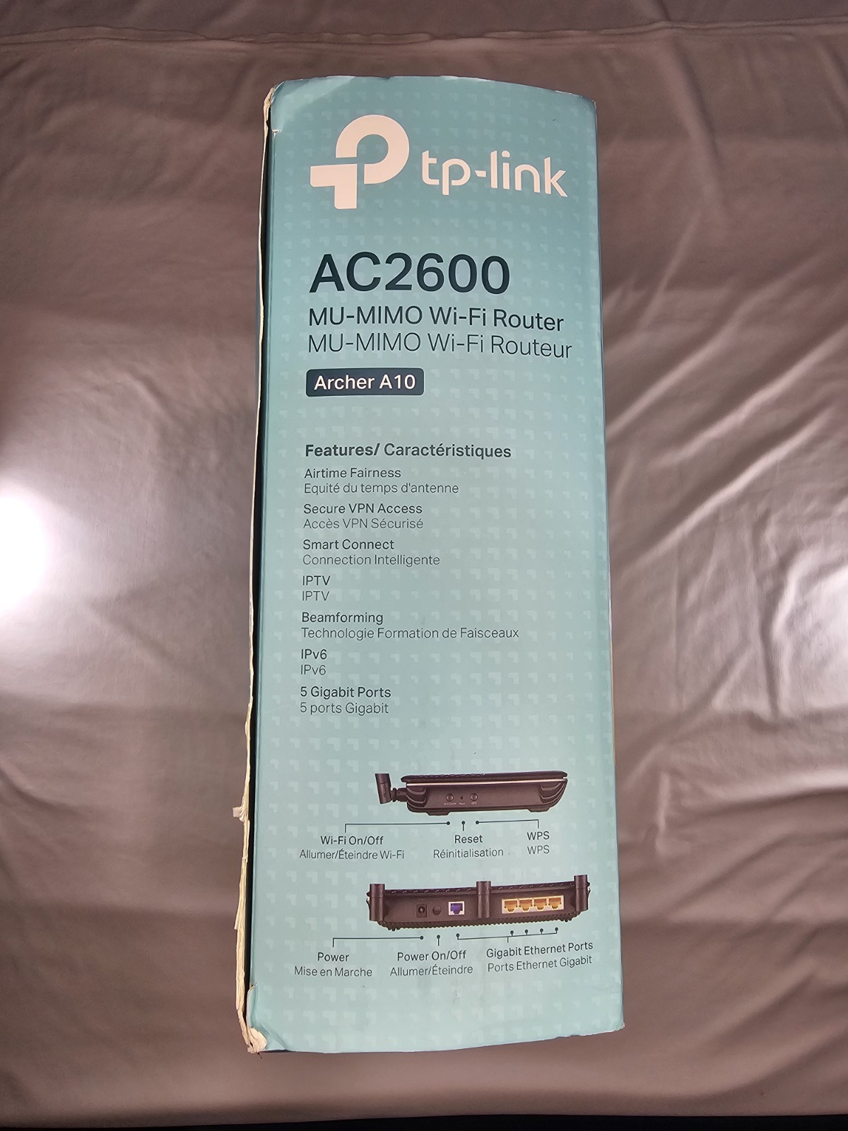 TP-Link AC2600 1733+800Mbps Wireless Router – Black
