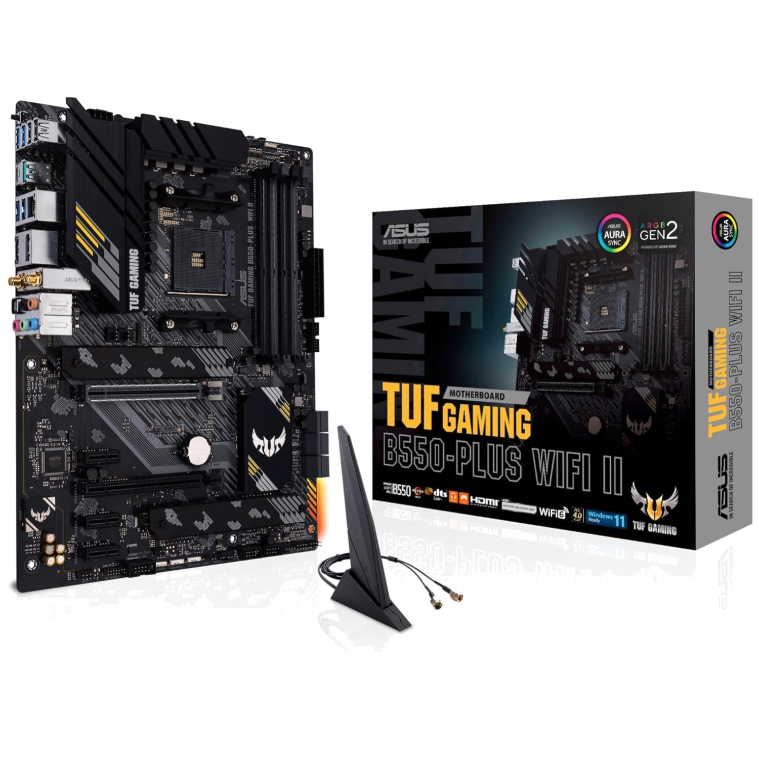 TUF Gaming B550-PLUS WiFi II AM4 Motherboard