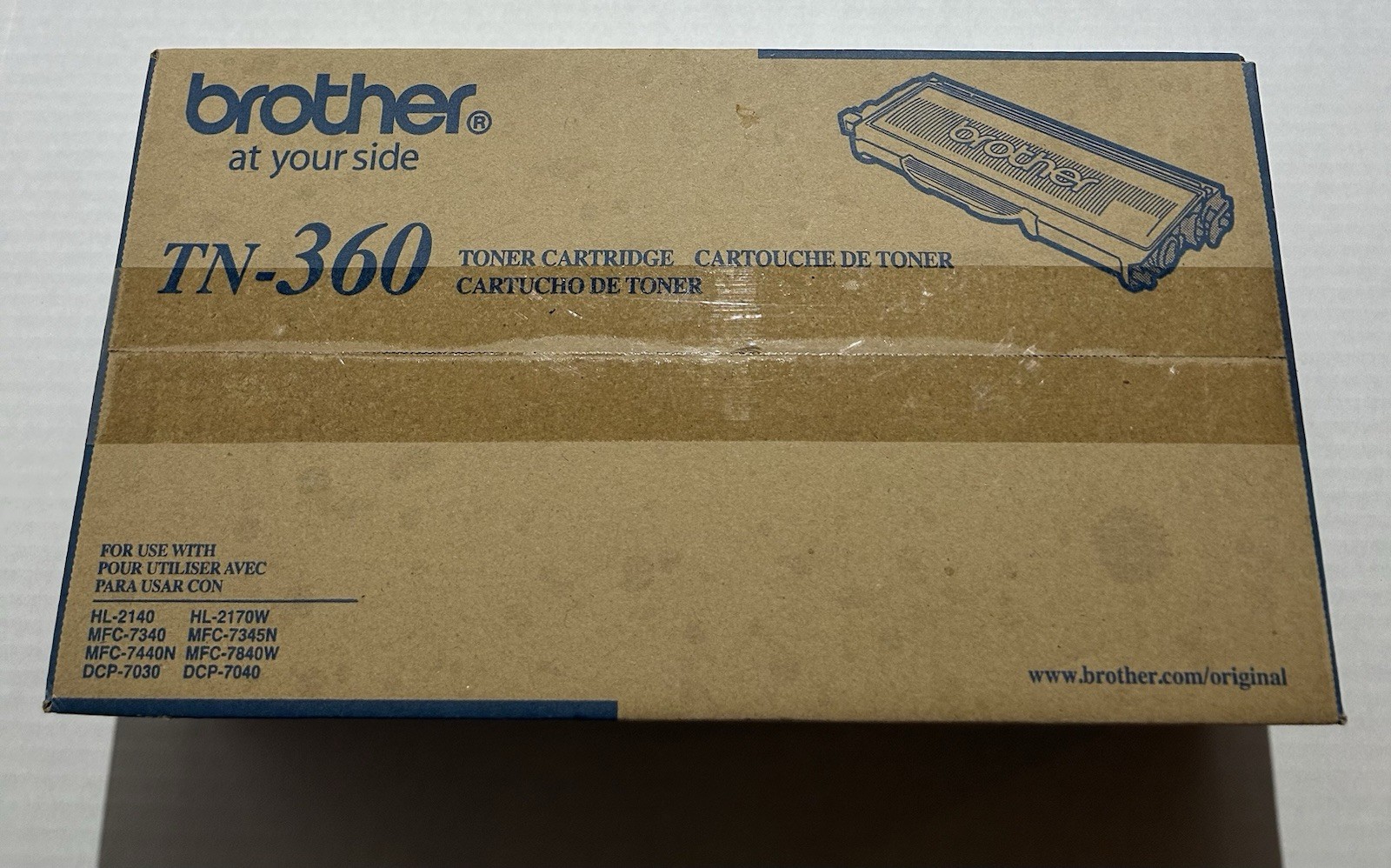 *Genuine* Brother TN-360 High Yield Toner Cartridge – Black