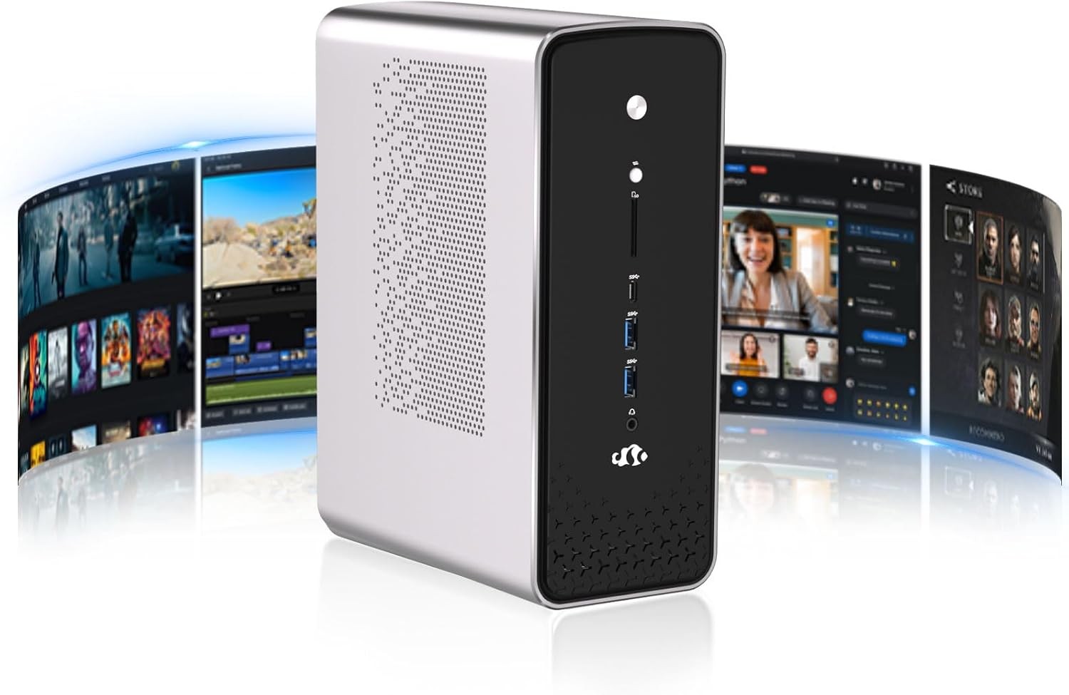 Nimo’s Office & Gaming AI PC – AMD Ryzen™ AI Max+ 395 128GB LPDDR5 RAM 1TB SSD