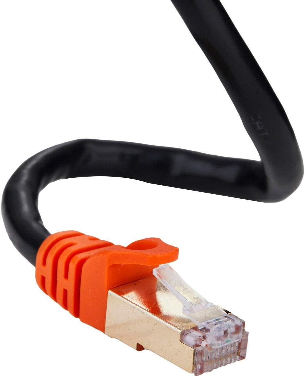 Ethernet Cable 25FT Cat7 – Heavy Outdoor Waterproof – 26AWG 10 Gbps 600 MHz