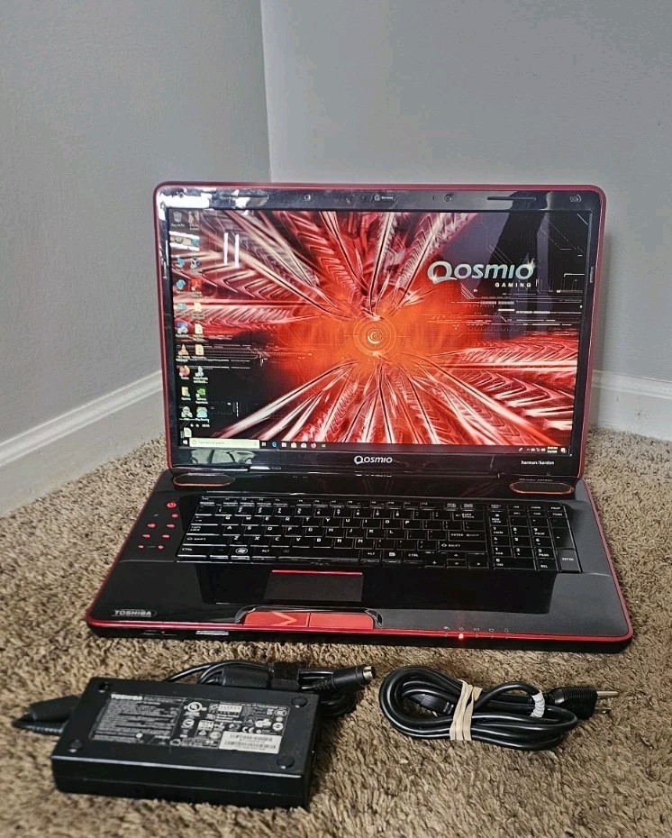 Toshiba Qosmio X500-Q930X i7-2630QM, 16GB RAM, 500GB SSD, 2TB HDD, Win 10 Pro