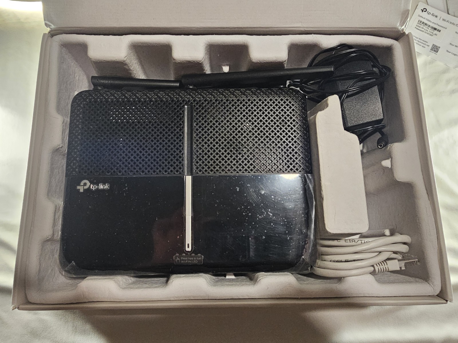 TP-Link AC2600 1733+800Mbps Wireless Router – Black
