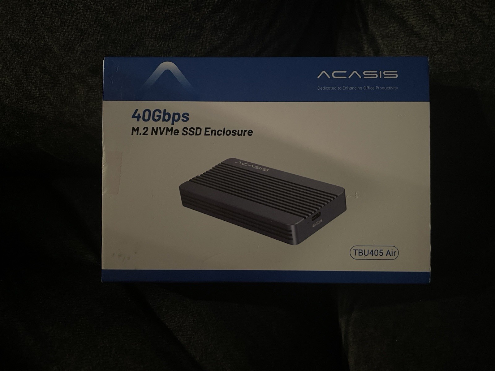 Acasis 40Gbps M.2 NVMe SSD Enclosure Compatible with Thunderbolt 4/3