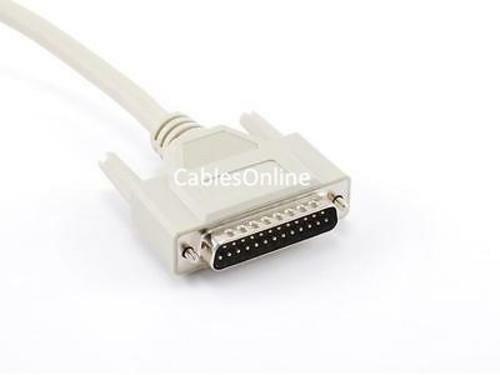 3ft SCSI-2 (HPDB50) Male to DB25 Male 25 Pair Molded Cable, CablesOnline SC-201