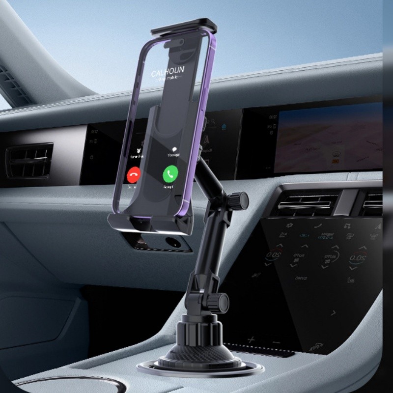 Adjustable Car Mount Phone Holder Mount Cradle for 4.7-12.9″ Phone iPad Tablet