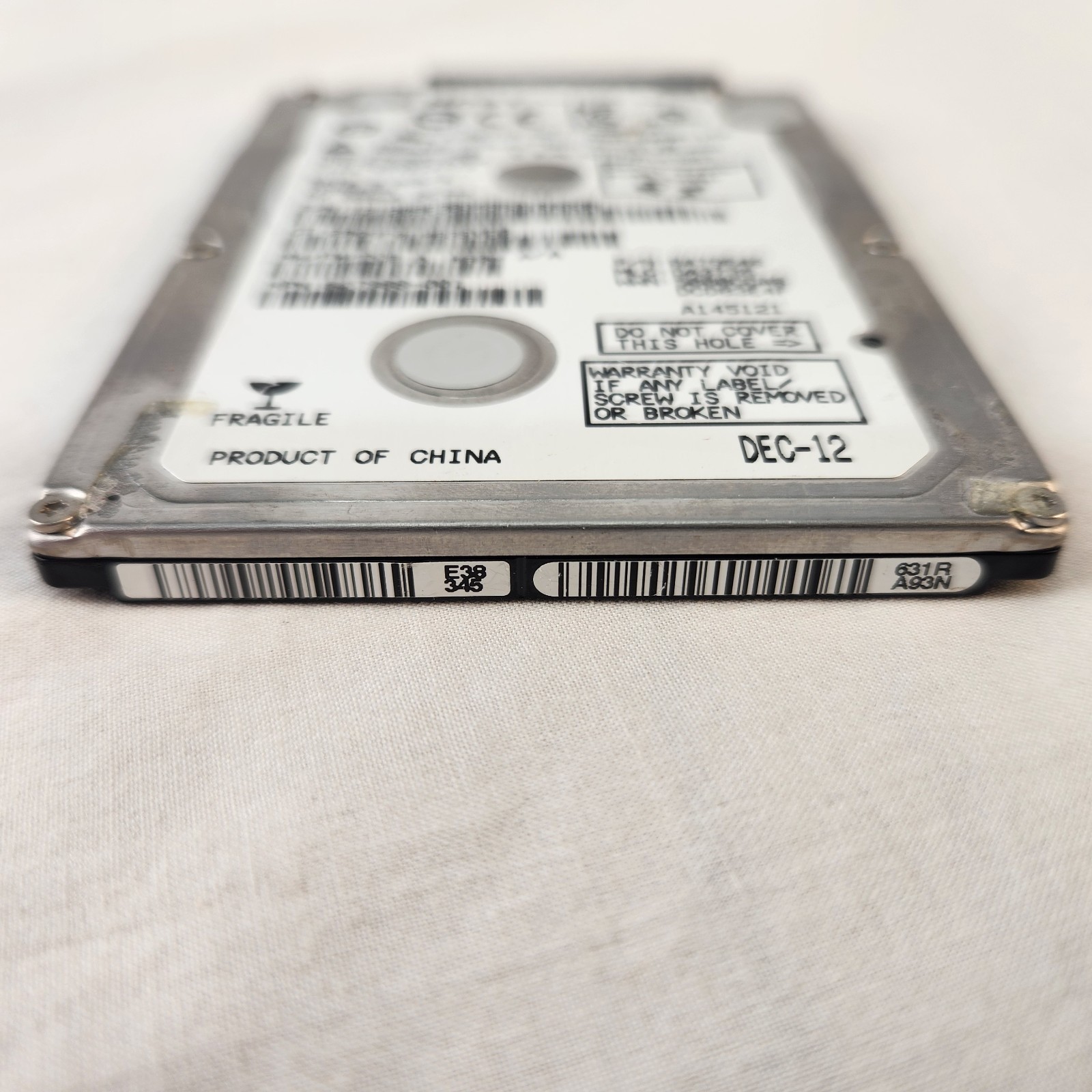 HITACHI HGST HDD 320GB Z7K320-320 7200 RPM 2.5″ SATA II Laptop Hard Drive