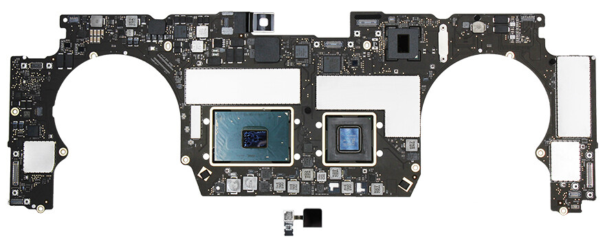 LOGIC BOARD i7 2.7GHZ 16GB 1TB RADEON PRO 455 MACBOOK 15 2016 A1707 + TOUCH ID