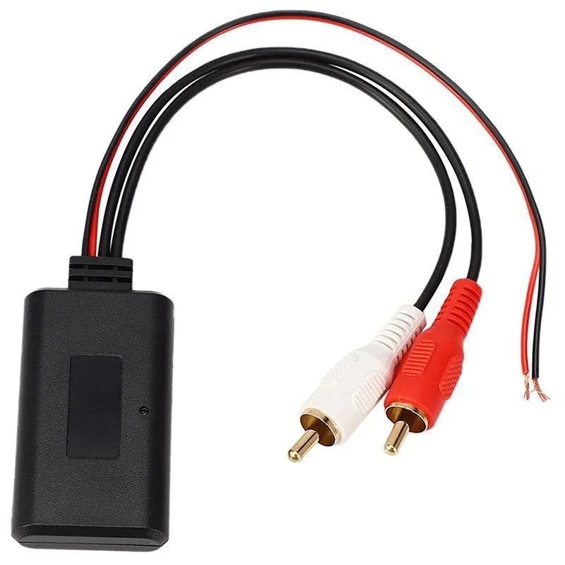 NEW Bluetooth AUX Receiver Adapter Car 2 RCA Stereo Wireless Audio Cable