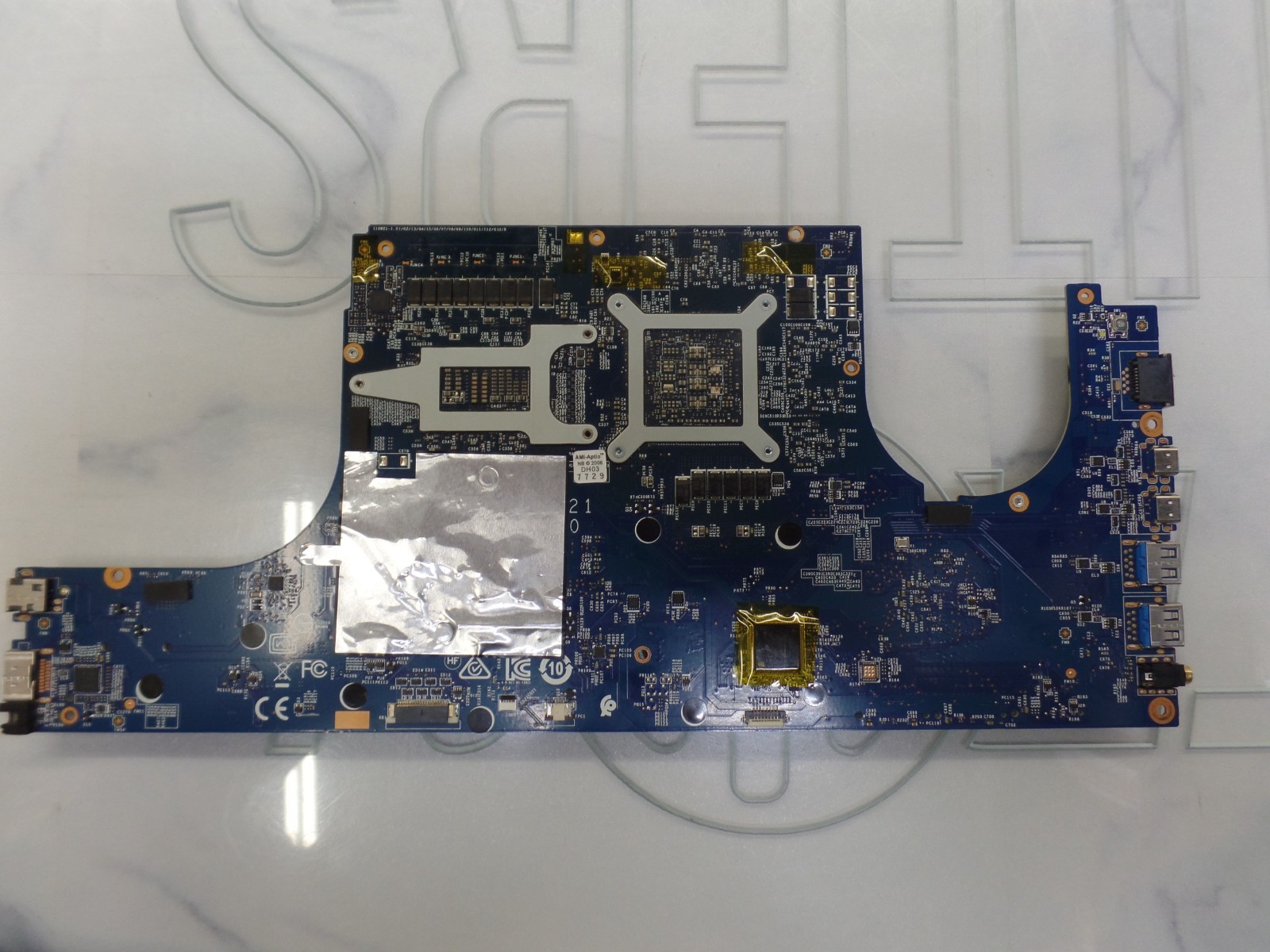 607-16W21-02S MSI i5-10500H GeForce RTX 3060 Motherboard GF65213 **AS-IS READ***
