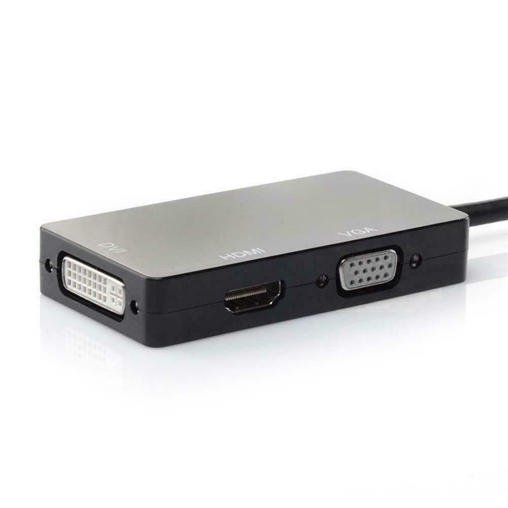 Thunderbolt/Mini Display Port/DP to VGA/HDMI/DVI Adapter For Macbook Pro Air Mac