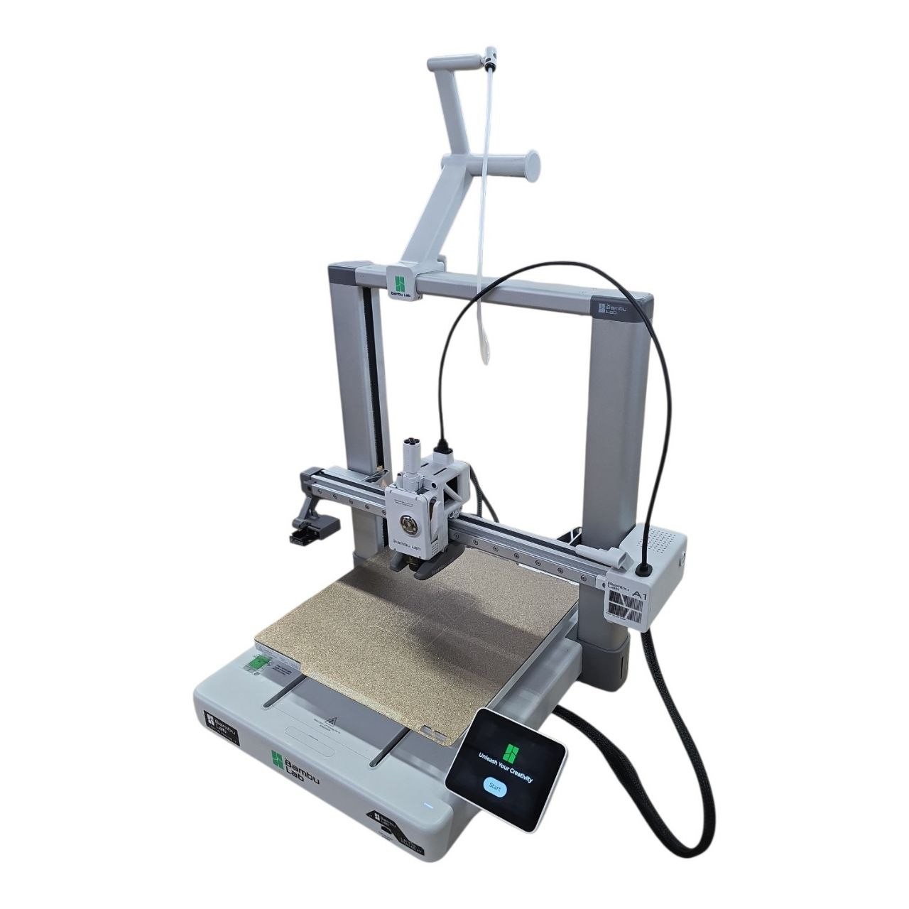 Bambu Lab A1 3D Printer – High Precision Silver 3D Printing Machine