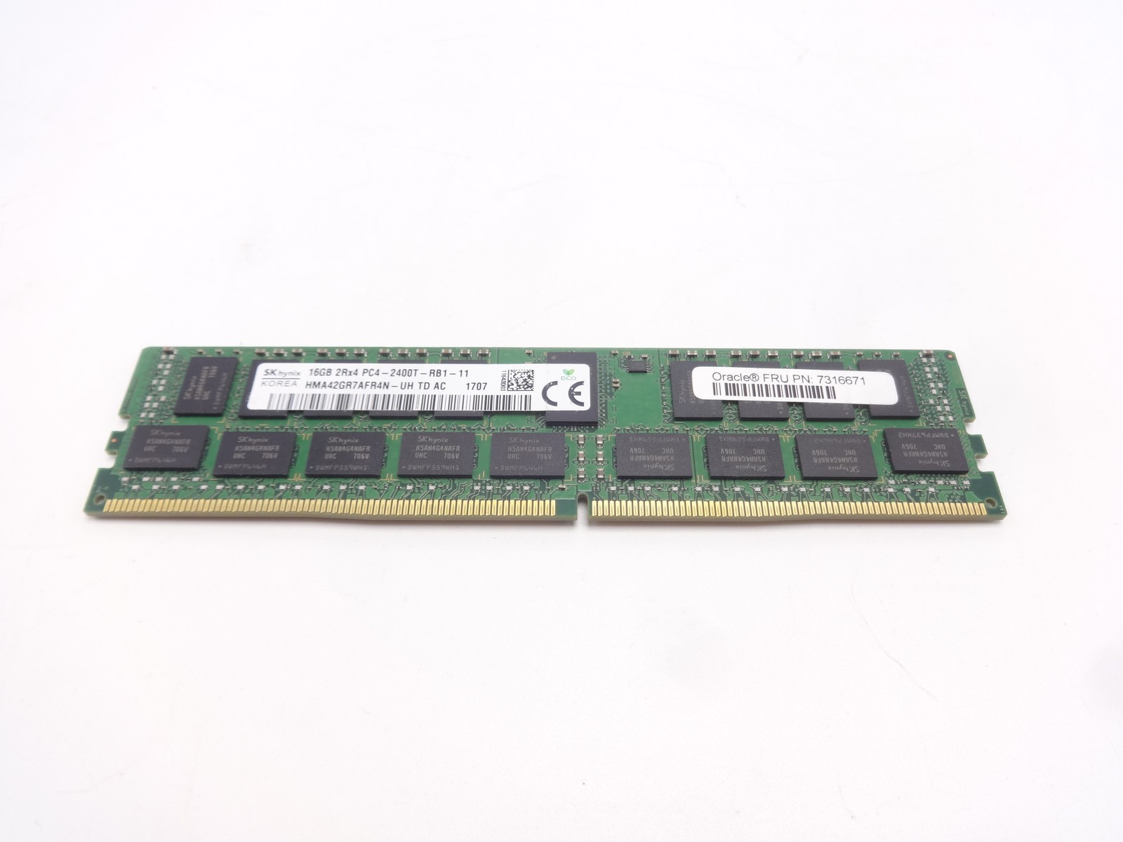 HYNIX HMA42GR7AFR4N-UH 16GB 2Rx4 PC4-19200 DDR4-2400T DIMM