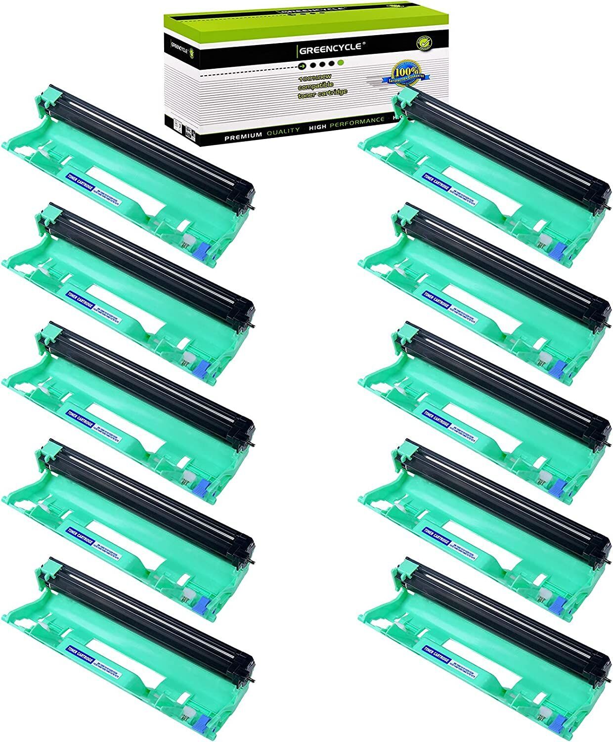 10× DR1000 Drum Unit Compatible for Brother MFC-1810 1810E 1810R DCP-1512E 1512R