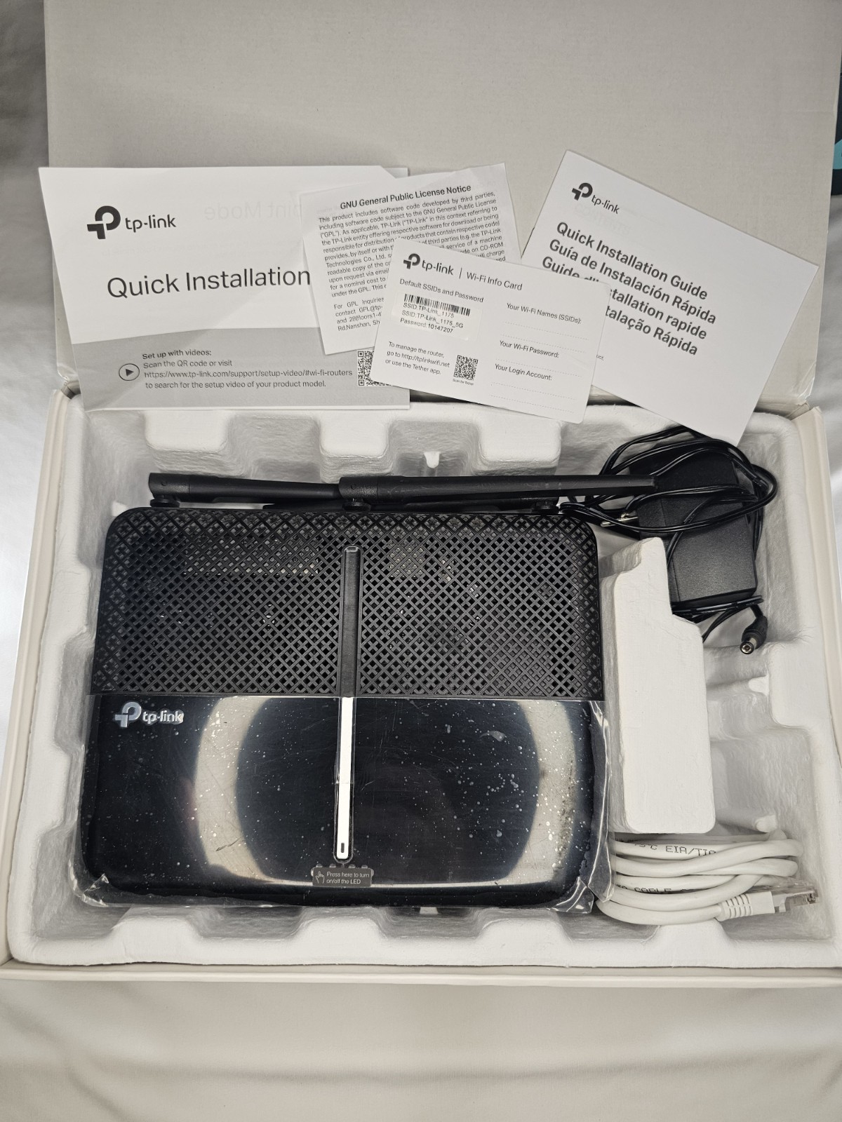 TP-Link AC2600 1733+800Mbps Wireless Router – Black