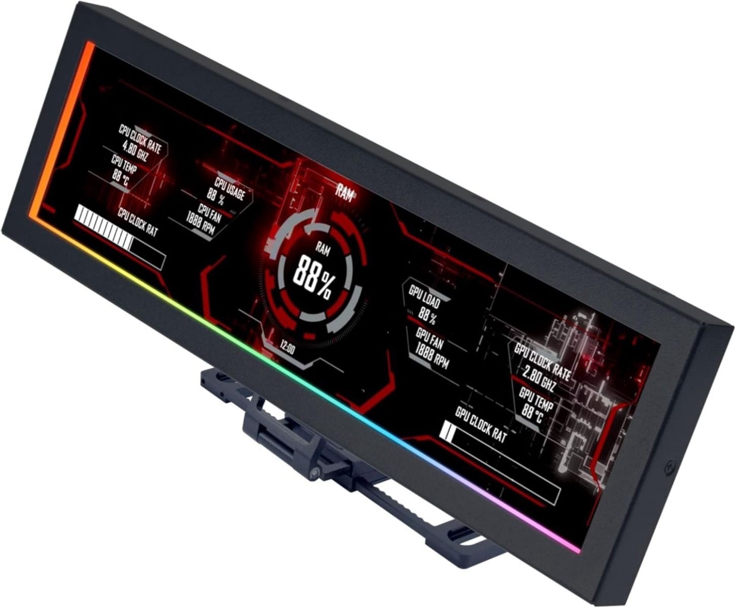 Lian Li SM088X 8.8″ Universal Screen for PC Dynamic Screen Control Adjustable G2