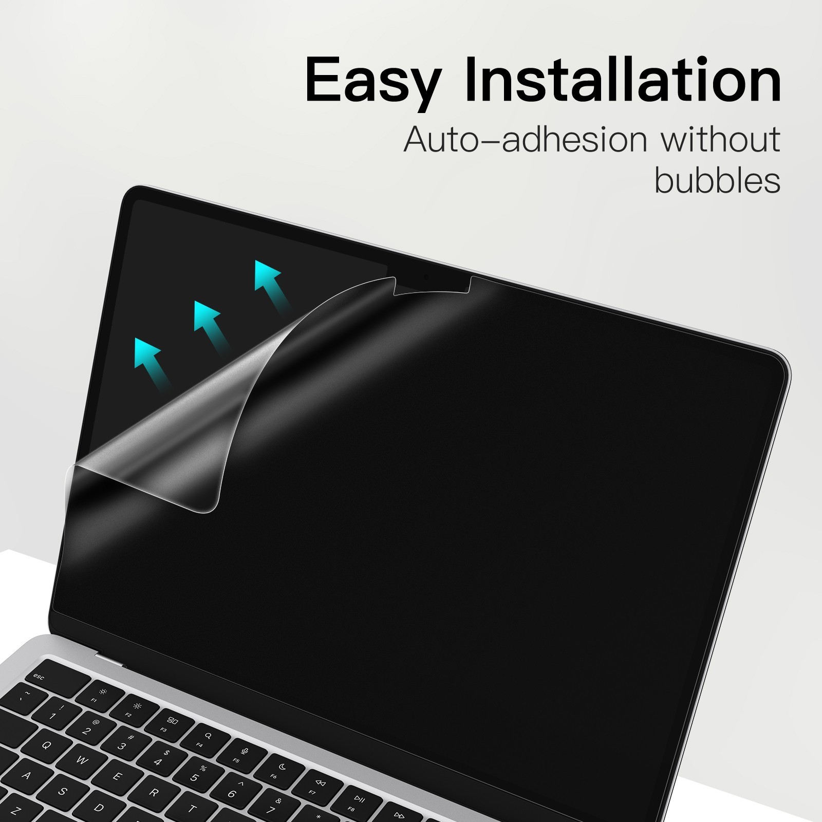 JETech Screen Protector for MacBook Air 15.3-Inch (2024/2023, M3/M2), 2-Pack