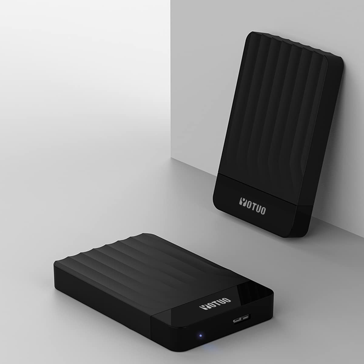 YOTUO 500GB External Hard Drive Portable Storage Expansion HDD USB 3.0 & USB C