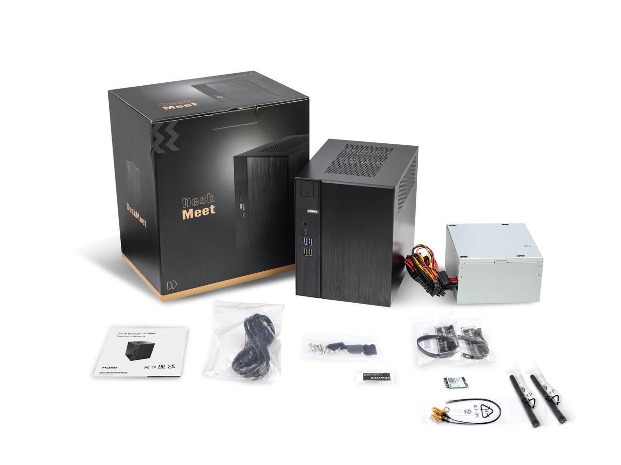 ASRock DESKMEET X300 Mini PC Barebone System AMD X300 DisplayPort, HDMI & D-Sub