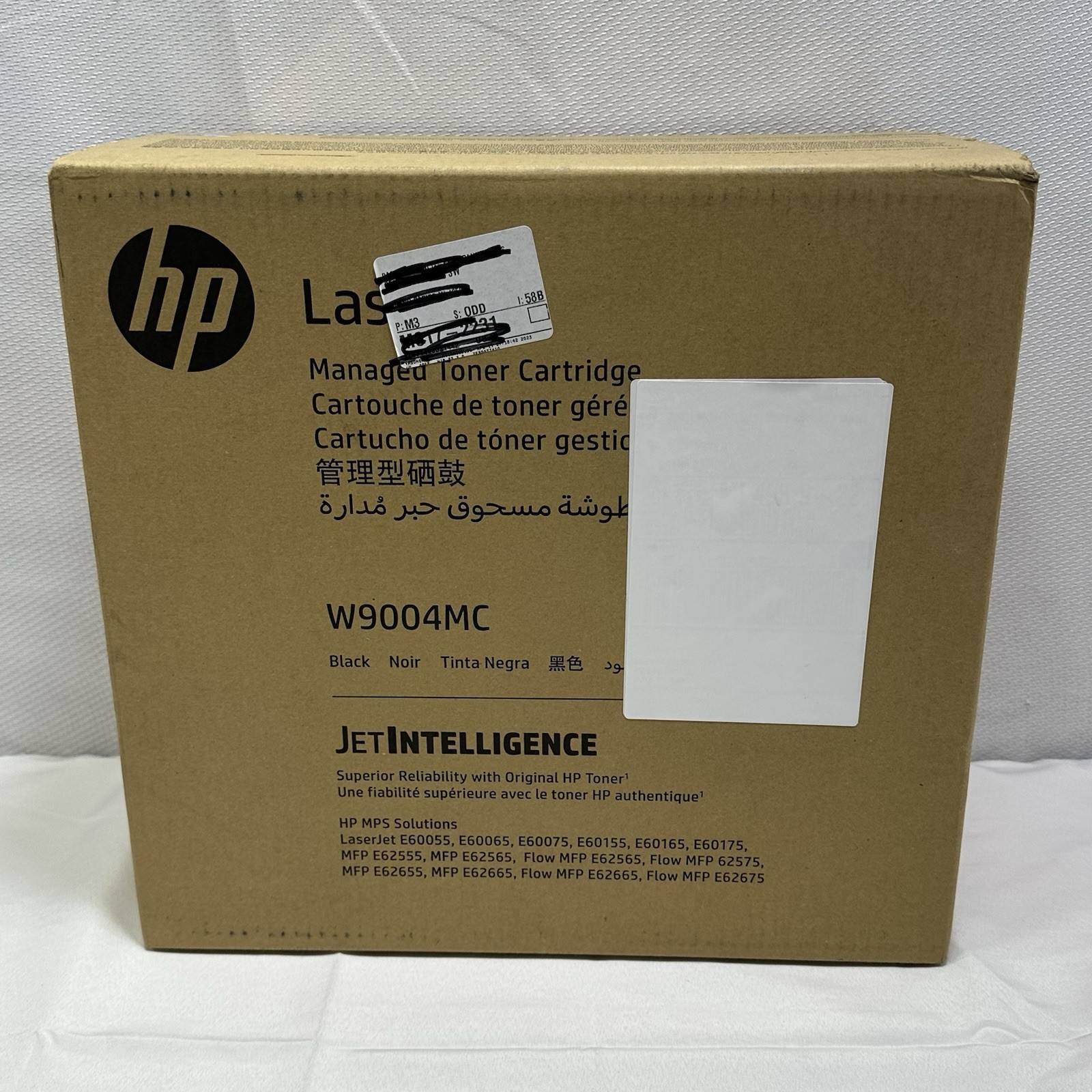 HP LaserJet W9004MC Black Toner Cartridge E60055 E60065 E60075 E60155 E60165 NIP
