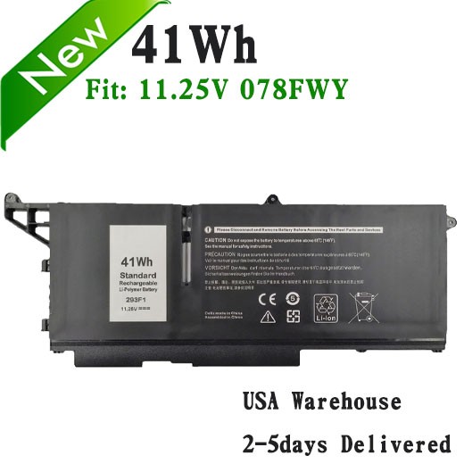 41Wh 11.25V Battery for Dell Latitude 5330 5430 7330 M69D0 0M69D0 8WRCR 08WRCR