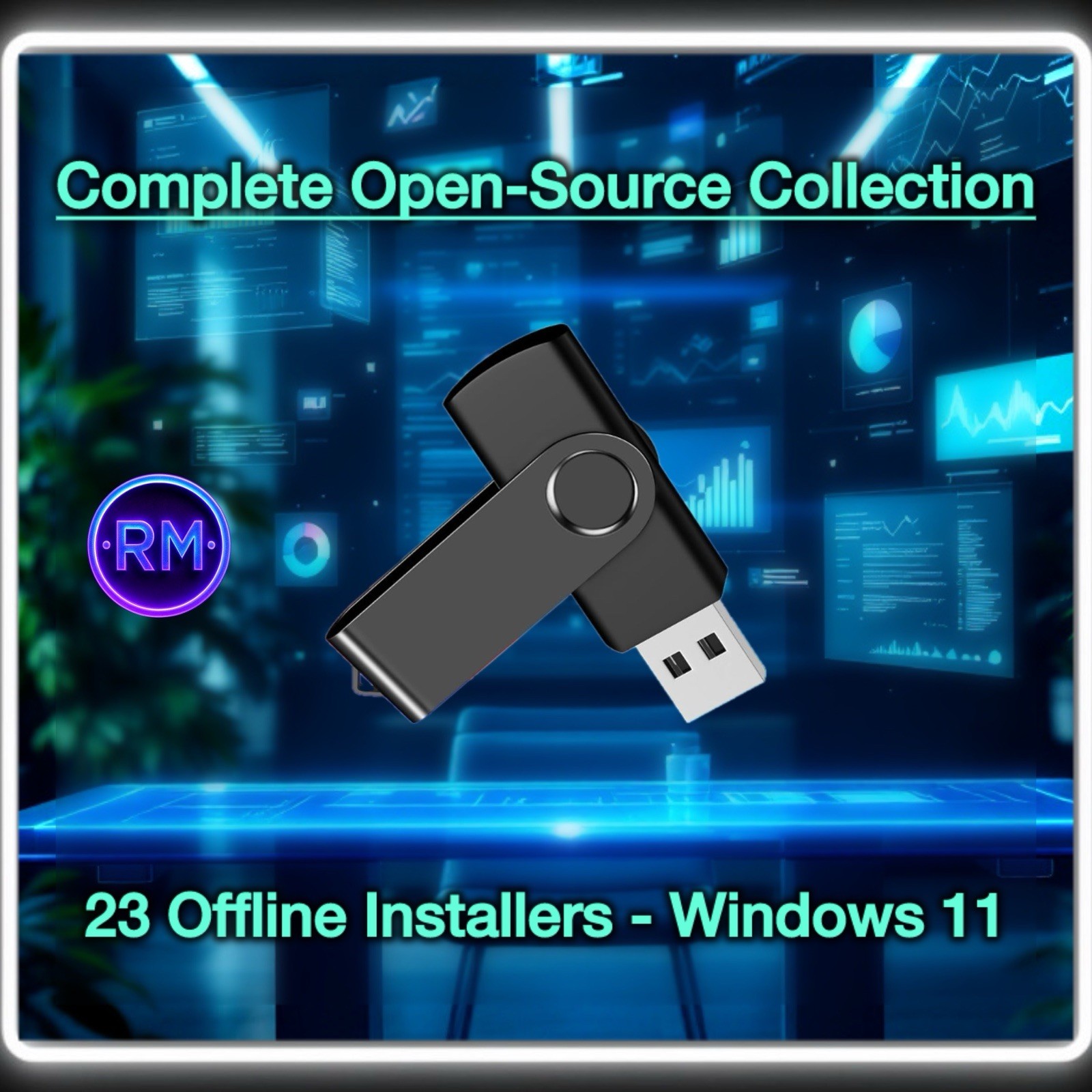 Windows 11 Open-Source Office Suite Collection – 23 Apps – Free & Offline