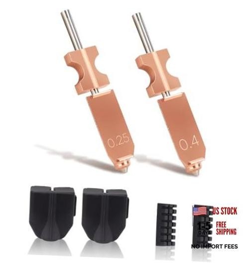0.4mm 0.25mm Quick Detachable Nozzle Hotend Kit Fit for Flashforge AD5X DX2