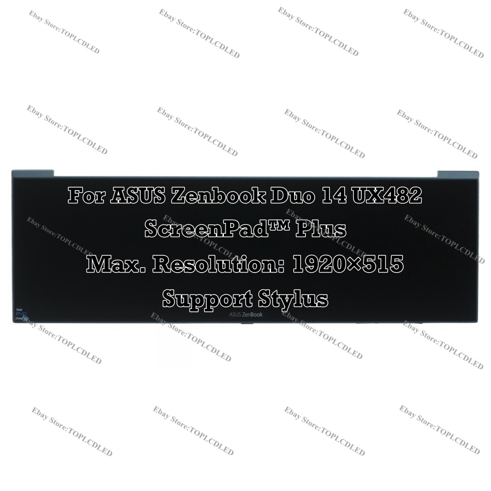 ASUS Zenbook Duo 14 UX482 12.65″ 1920×515 ScreenPad Plus Panel Support Stylus