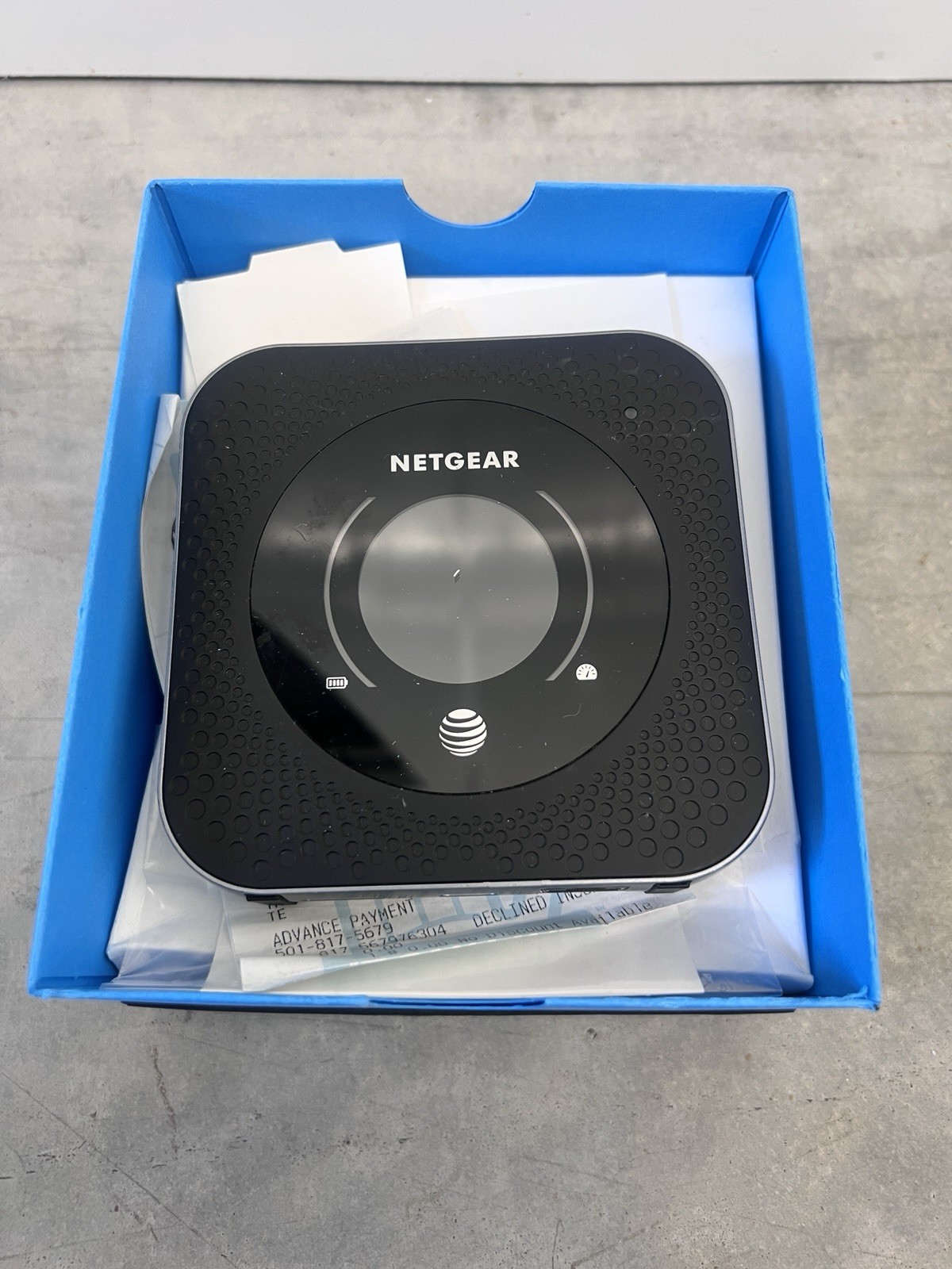 Netgear Nighthawk MR1100 LTE Mobile Hotspot Router AT&T Steel Gray