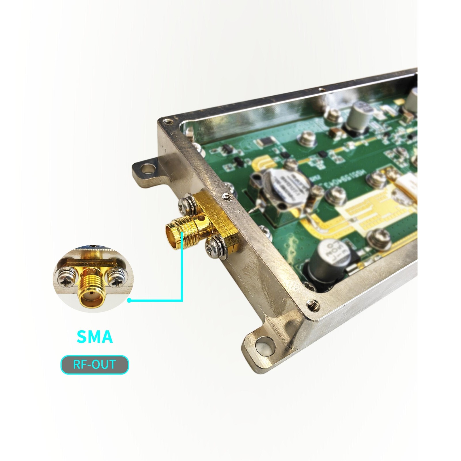 SZHUASHI 5.8GHz 802.11 n/ac 20W 43dBm Signal Booster For 5725MHz-5800MHz