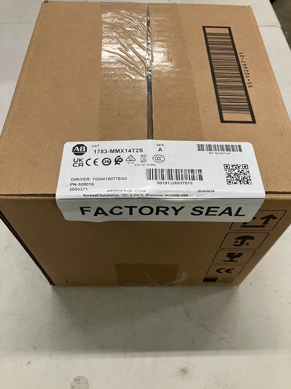 New AB 1783-MMX14T2S Free Shipping New in Box New Factory Sealed PLC 1PC US