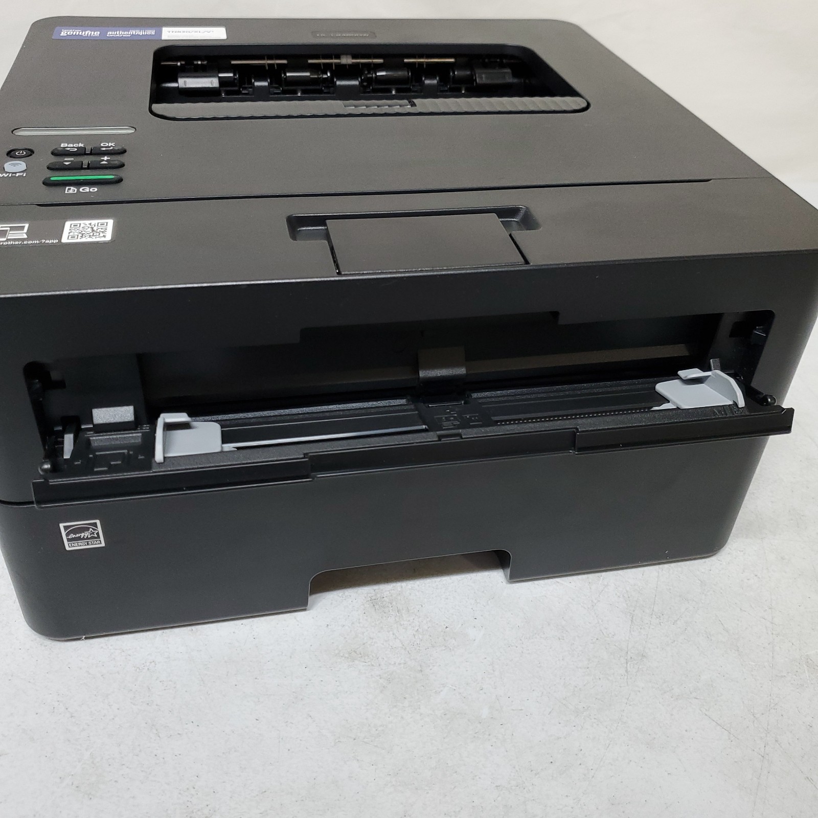 Brother HL-L2460DW Black White Laser Printer 750 Pg Ct LOW USE W/Toner Wi-Fi