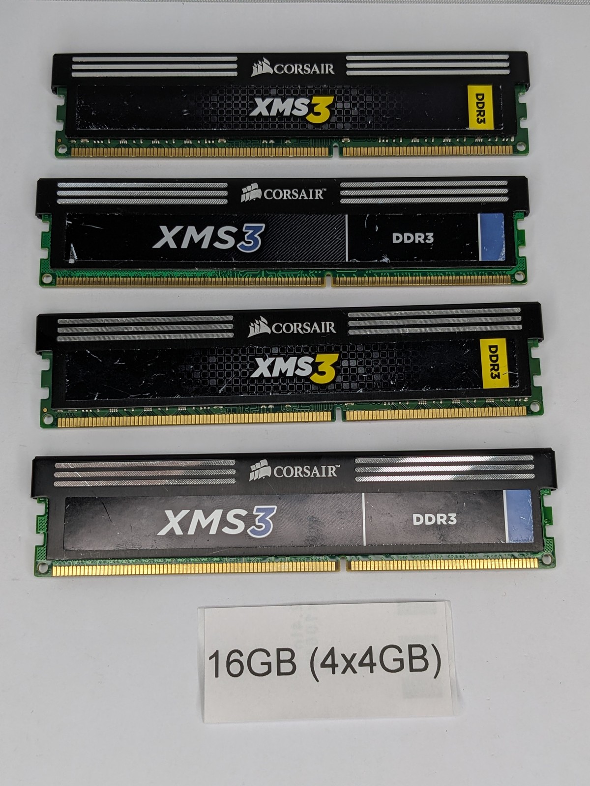 Corsair CMX8GX3M2A1333C9 16GB (4x4GB) 2Rx8 PC3-10600 DDR3 Desktop Memory