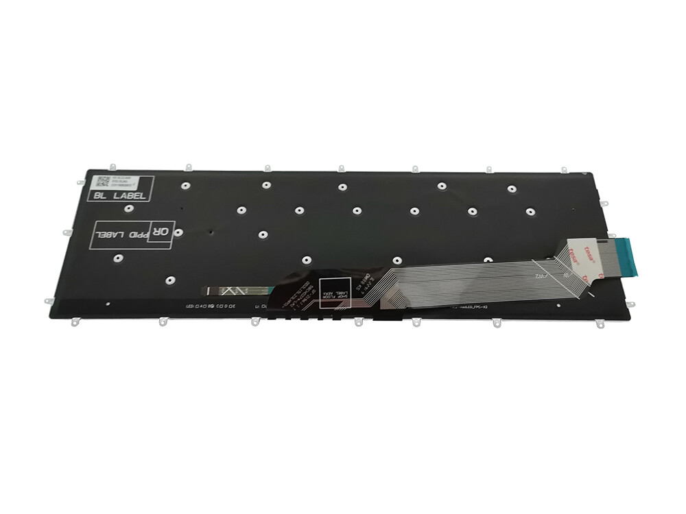 White Fonts Backlit Keyboard Black US For Dell G5 5590 5587 G7 7790 7590 7588