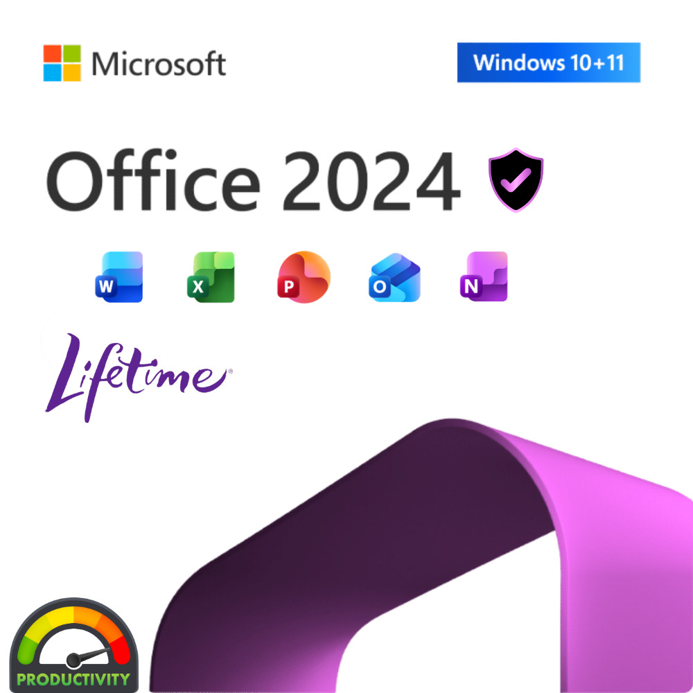 Microsoft Office 2024 Perpetual, Windows PC 1-User Retail Box