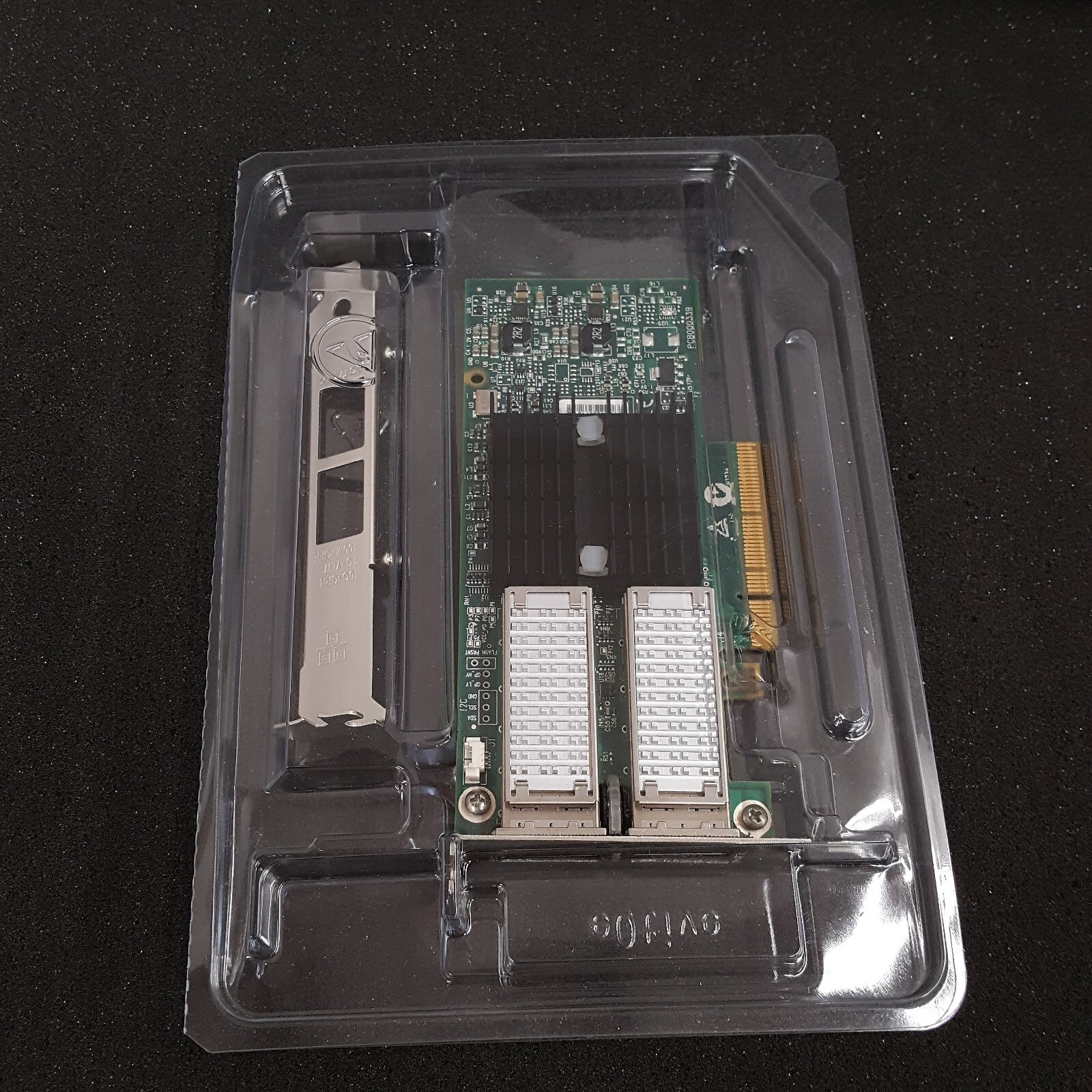 LOT OF 25 CLEAR PLASTIC CLAMSHELL CASES FOR HBA RAID NETWORK CARDS USA STOCK