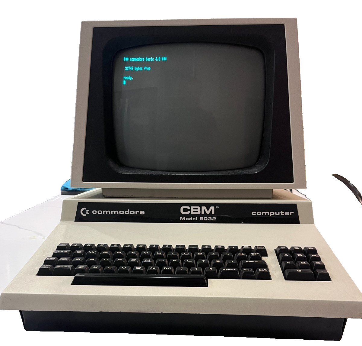 Vintage Commodore CBM 8032 Computer – Tested Working | All Keys Functional | PET