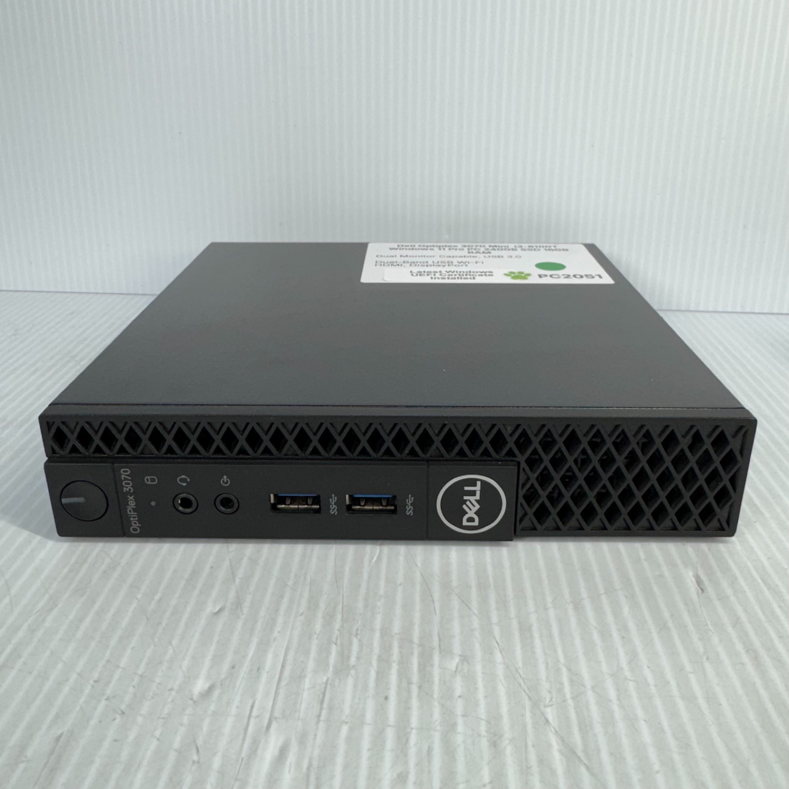 Dell Optiplex 3070 i3-8100T Windows 11 Pro 25H2 Mini PC 240GB SSD 16GB RAM HDMI