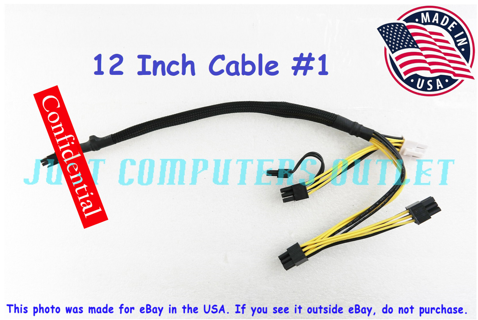 🔥 12″ HP 30cm DL380 ML350 G10 GPU Cable 876503-001